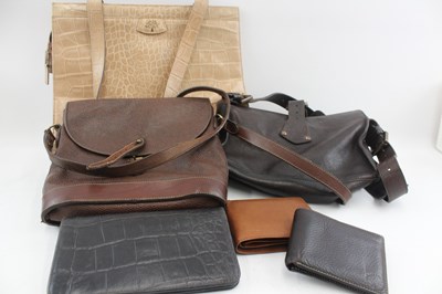 Lot 683 - MULBERRY LEATHER HANDBAGS AND PURSES, WALLETS...