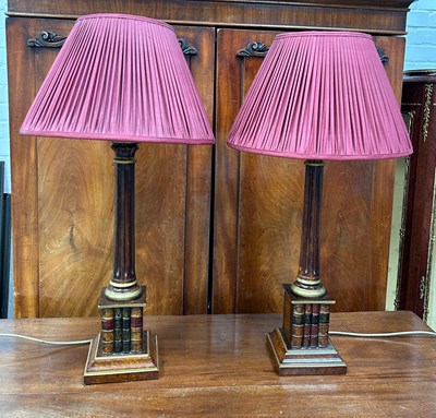 Lot 697 - ATTRIBUTED TO MAITLAND SMITH: A PAIR OF FAUX...