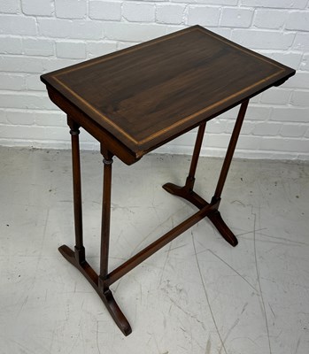 Lot 747 - MAHOGANY SIDE TABLE,

68cm x 51cm x 33cm