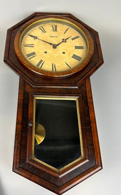 Lot 753 - A CASED CLOCK BY THE NEW HAVEN CLOCK COMPANY,...