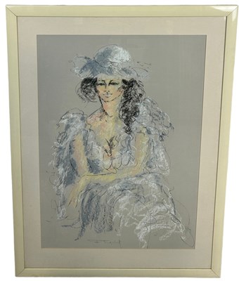 Lot 791 - TOM MERRIFIELD (B.1933-2021): A LARGE PASTEL...