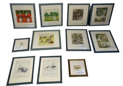 Lot 804 - VARIOUS PRINTS FROM THE WIND AND THE WILLOWS,...