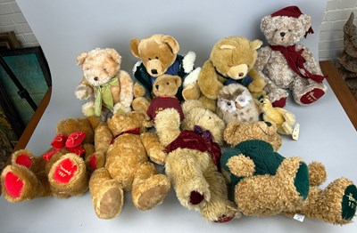 Lot 826 - A COLLECTION OF MOSTLY HARRODS TOY BEARS,...