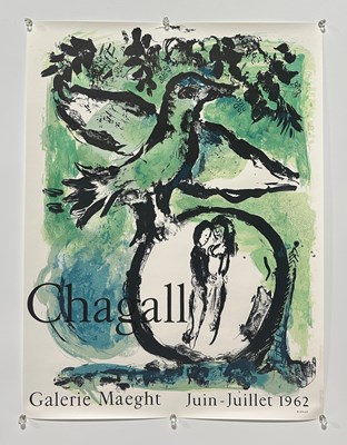 Lot 3 - MARK CHAGALL: 'GALERIE MAEGHT' POSTER,...