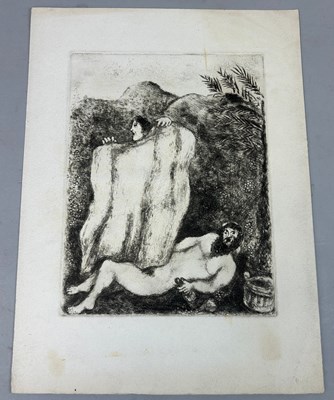 Lot 13 - MARC CHAGALL: THE BIBLE LE MANTEAU DE NOE...