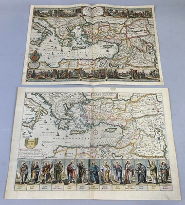 Lot 21 - PHILIP LEA: THE TRAVELS OF ST PAUL MAP CIRCA...