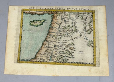 Lot 31 - HOLY LAND: VINCNEZO VALGRISI: A HAND COLOURED...