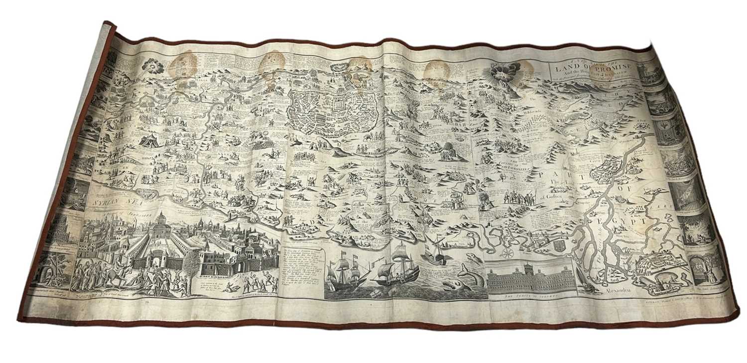 Lot 37 - CLUER DICEY: A NEW MAP OF THE LAND OF PROMISE...