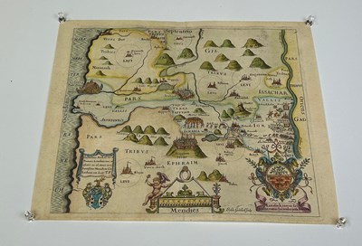 Lot 41 - HOLY LAND: THOMAS FULLER: FOUR HAND COLOURED...