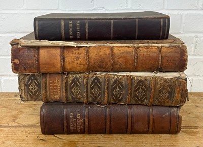 Lot 67 - FLAVIUS JOSEPHUS LEATHER BOUND BOOK, TWO...