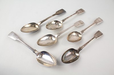 Lot 132 - 6X STERLING SILVER GEORGIAN TEASPOONS,

Weight:...