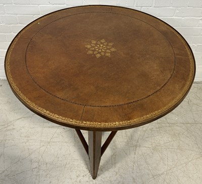 Lot 1144 - AN OAK TASTING TABLE FROM REIMS, CHAMPAGNE REGION OF FRANCE