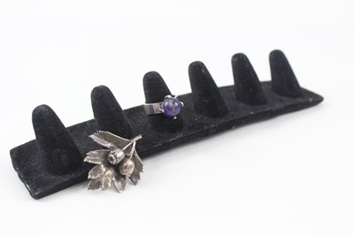 Lot 238 - COLLECTION OF STERLING SILVER SCANDI JEWELLERY...