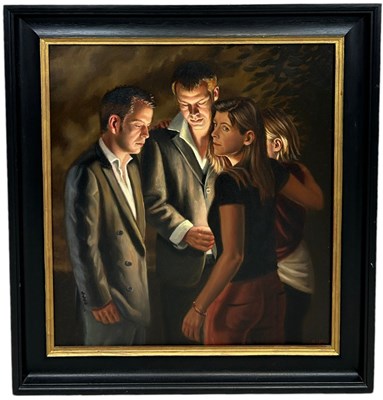 Lot 313 - STUART LUKE GATHERER (BRITISH B.1971): AN OIL...