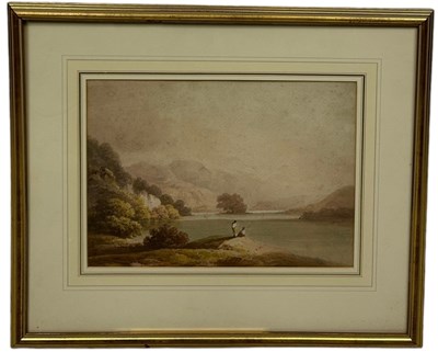 Lot 350 - WILLIAM AYRTON: A WATERCOLOUR PAINTING ON...