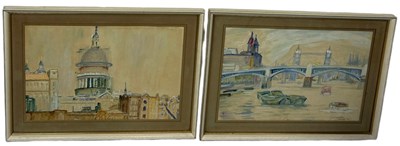 Lot 351 - A PAIR OF WATERCOLOUR PAINTINGS ON PAPER...