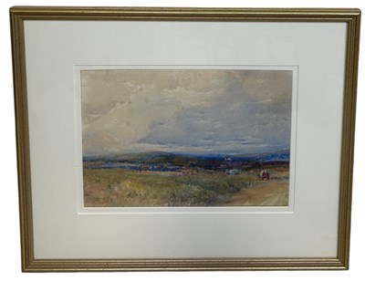 Lot 375 - CHARLES HARRINGTON (1865-1943): A WATERCOLOUR...