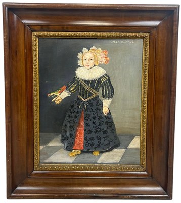 Lot 385 - AN OLD MASTER STYLE PAINTING ON BOARD...