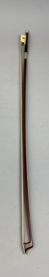 Lot 396 - ALFONS RIEDL: A VIOLIN BOW, 

74cm L 

Weight:...