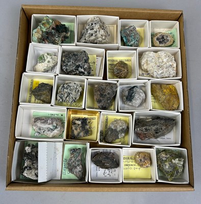 Lot 410 - A PRIVATE BRITISH COLLECTION OF MINERALS

A...