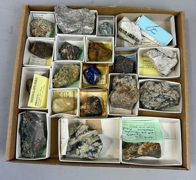 Lot 411 - A PRIVATE BRITISH COLLECTION OF MINERALS

A...