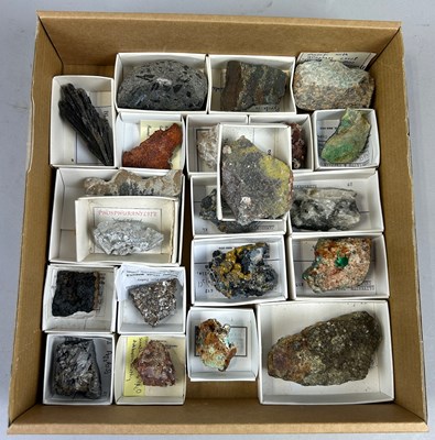 Lot 413 - A PRIVATE BRITISH COLLECTION OF MINERALS

A...