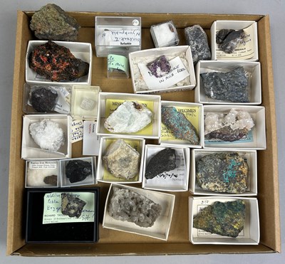 Lot 414 - A PRIVATE BRITISH COLLECTION OF MINERALS

A...