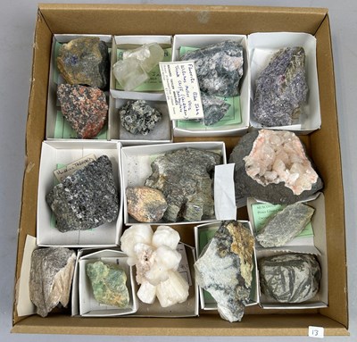 Lot 415 - A PRIVATE BRITISH COLLECTION OF MINERALS

A...