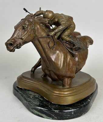 Lot 442 - ELIZABETH GUARISCO (AMERICAN B.1955): A BRONZE...