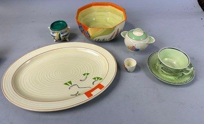 Lot 461 - A COLLECTION OF CLARICE CLIFF CERAMICS (7)

To...