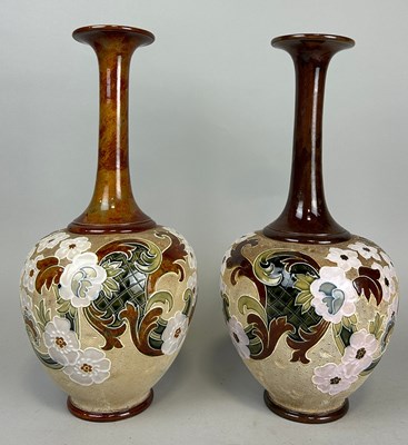 Lot 468 - A MATCHED PAIR OF ROYAL DOULTON SLATER...