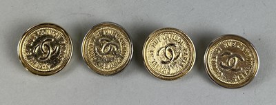 Lot 696 - TWO PAIRS OF CHANEL RUE CAMBON VINTAGE EARRINGS