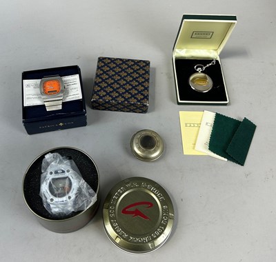 Lot 689 - A PATRICK COX WRISTWATCH (BOXED) ALONG WITH A...