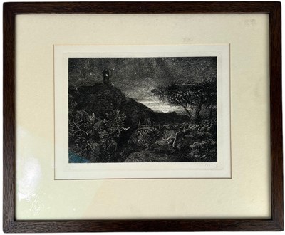 Lot 690 - ATTRIBUTED TO SAMUEL PALMER (BRITISH...