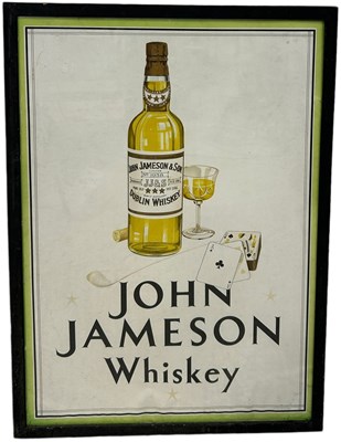 Lot 693 - JOHN JAMESON WHISKEY: AN ADVERTISING...