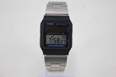 Lot 766 - MENS CASIO DIGITAL WATCH QUARTZ SOLAR WORKING