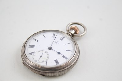 Lot 770 - MENS STERLING SILVER POCKET WATCH COVENTRY...