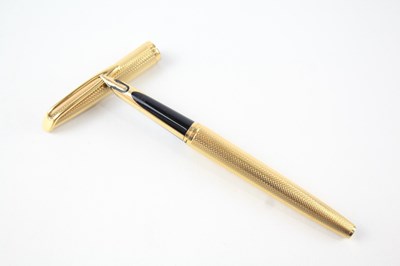 Lot 783 - WATERMAN C/F GOLD PLATED FOUNTAIN PEN 18CT...