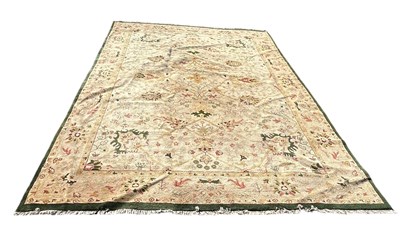 Lot 851 - A PERSIAN ZIEGLER DESIGN CARPET,

425cm x 300cm