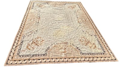 Lot 855 - AN AUBOUSSON RUG,

340cm x 260cm