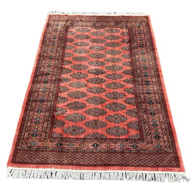 Lot 859 - A PERSIAN DESIGN CARPET, 

190cm x 132cm