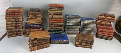 Lot 1019 - A COLLECTION OF DECORATIVE BINDINGS, INCLUDING ANTIQUE LEATHER, RUDYARD KIPLING ETC