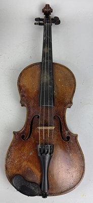 Lot 260 - AN ENGLISH VIOLIN LABELLED FOR CHARLES HARRIS, OXON, 1808