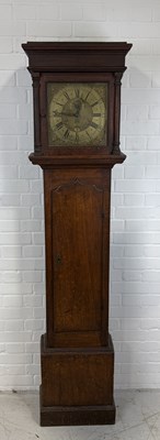 Lot 978 - A MAHOGANY LONG CASE CLOCK BY HENRY BAKER, MALLING