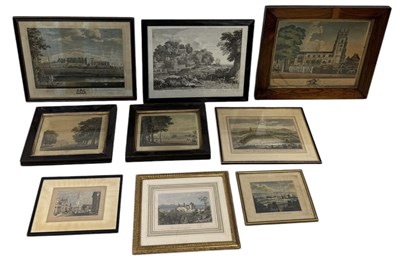 Lot 776 - A COLLECTION OF LANDSCAPE ENGRAVINGS TO INCLUDE 18TH CENTURY