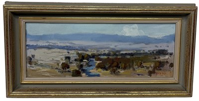 Lot 665 - JOHN DUDLEY (AUSTRALIAN B.1941): AN OIL PAINTING ON BOARD 'SUMMER'