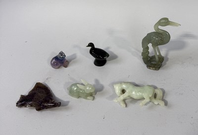 Lot 242 - VARIOUS CHINESE STONES/JADES