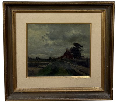 Lot 50 - ABRAHAM SEGAAR JNR: A DUTCH OIL PAINTING ON CANVAS DEPICTING A LANDSCAPE SCENE