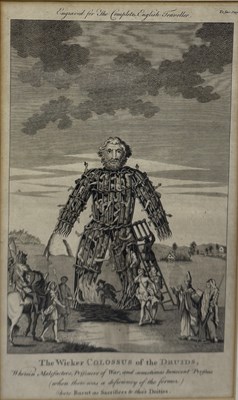 Lot 799 - THE COMPLETE ENGLISH TRAVELLER: THE WICKER COLOSSUS OF THE DRUIDS