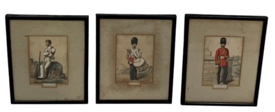 Lot 802 - THREE GRENADIER GUARDS PRINTS